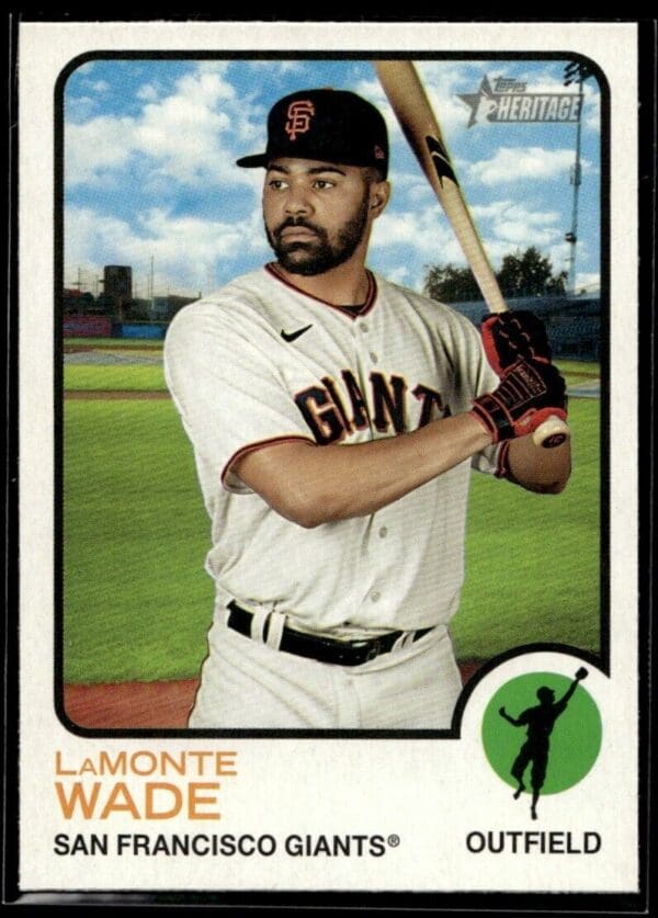 2022 Topps Heritage LaMonte Wade San Francisco Giants #359