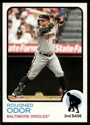 2022 Topps Heritage Rougned Odor Baltimore Orioles #307