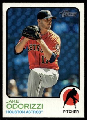 _10 2022 Topps Heritage Jake Odorizzi Houston Astros #320