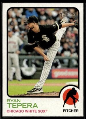 _10 2022 Topps Heritage Ryan Tepera Chicago White Sox #403