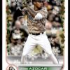 2022 Topps Holiday San Diego Padres #HW62 Jose Azocar RC Rookie
