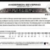 2022 Topps Holiday Chicago White Sox #HW49 Anderson Severino RC Rookie