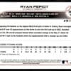 2022 Topps Holiday Los Angeles Dodgers #HW168 Ryan Pepiot RC Rookie