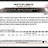 2022 Topps Holiday Minnesota Twins #HW94 Royce Lewis RC Rookie