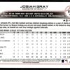 2022 Topps Holiday Washington Nationals #HW46 Josiah Gray RC Rookie