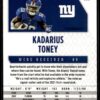 2021 Panini Phoenix Kadarius Toney New York Giants #110