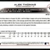 2022 Topps Holiday Arizona Diamondbacks #HW14 Alek Thomas RC Rookie