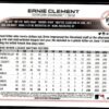 2022 Topps Holiday Cleveland Guardians #HW11 Ernie Clement RC Rookie