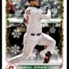 2022 Topps Holiday Cleveland Guardians #HW12 Gabriel Arias RC Rookie
