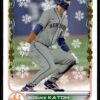 2022 Topps Holiday New York Mets #HW149 Gosuke Katoh RC Rookie