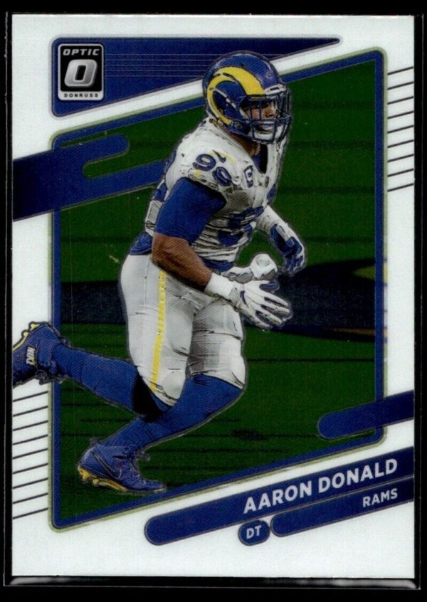 2021 Donruss Optic Aaron Donald Los Angeles Rams #187