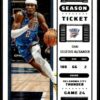 2022 Panini Contenders Oklahoma City Thunder #18 Shai Gilgeous-Alexander