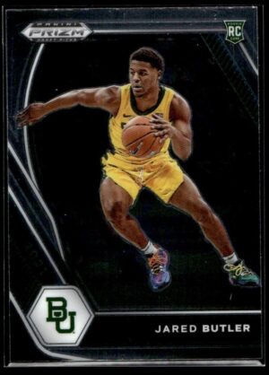 _10 2021 Panini Prizm Draft Picks Baylor Bears #30 Jared Butler RC Rookie