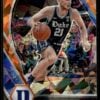 2021 Panini Prizm Draft Picks Duke Blue Devils #ATT-MH Matthew Hurt RC Rookie Or