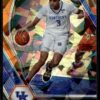 2021 Panini Prizm Draft Picks Kentucky Wildcats #24 Brandon Boston Jr. RC Rookie