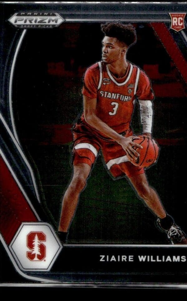 2021 Panini Prizm Draft Picks Memphis Grizzlies #15 Ziaire Williams RC Rookie