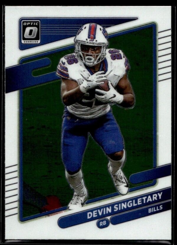 2021 Donruss Optic Devin Singletary Buffalo Bills #54