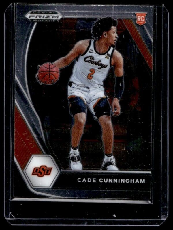 2021 Panini Prizm Draft Picks Detroit Pistons #1 Cade Cunningham RC Rookie