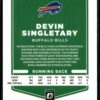 2021 Donruss Optic Devin Singletary Buffalo Bills #54