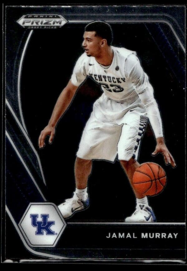 2021 Panini Prizm Draft Picks Kentucky Wildcats #77 Jamal Murray