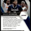 2021 Panini Prizm Draft Picks Connecticut Huskies #92 Andre Drummond Orange Ice