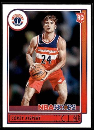 2021 NBA Hoops Washington Wizards #212 Corey Kispert RC Rookie
