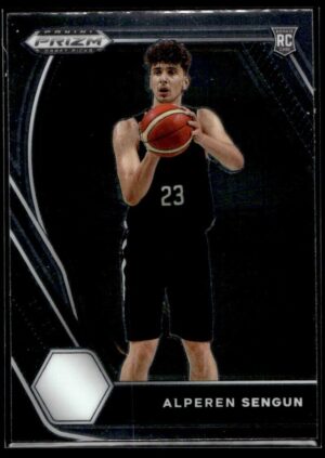 _10 2021 Panini Prizm Draft Picks Besiktas J.K. #42 Alperen Sengun RC Rookie