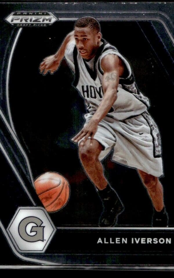 2021 Panini Prizm Draft Picks Georgetown Hoyas #85 Allen Iverson