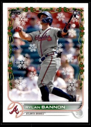 2022 Topps Holiday Baltimore Orioles #84 Rylan Bannon RC Rookie