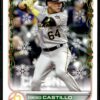 2022 Topps Holiday Tampa Bay Rays #192 Diego Castillo RC Rookie