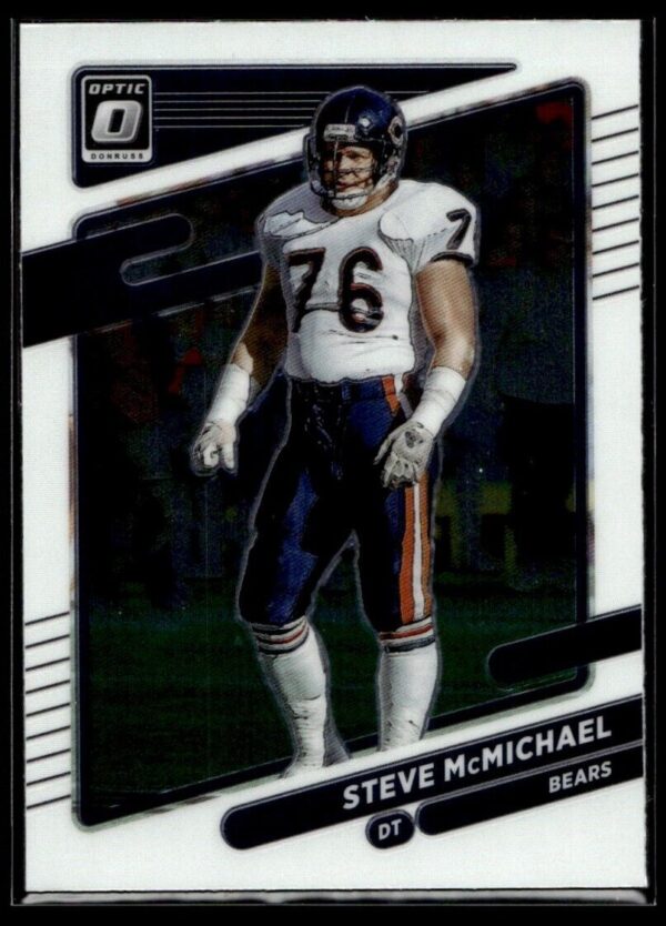 2021 Donruss Optic Steve McMichael Chicago Bears #81