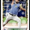 2022 Topps Holiday Tampa Bay Rays #75 Tommy Romero RC Rookie