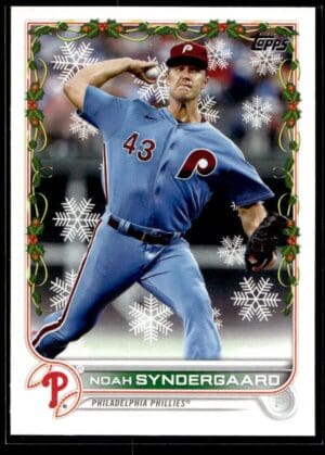 2022 Topps Holiday Philadelphia Phillies #170 Noah Syndergaard