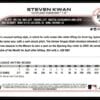 2022 Topps Holiday Cleveland Guardians #21 Steven Kwan RC Rookie
