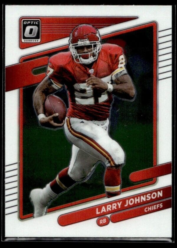 _10 2021 Donruss Optic Larry Johnson Kansas City Chiefs #38