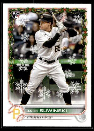 _10 2022 Topps Holiday Pittsburgh Pirates #103 Jack Suwinski RC Rookie