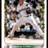 2022 Topps Holiday Everett AquaSox #166 George Kirby RC Rookie
