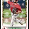 2022 Topps Holiday Los Angeles Angels #148 Chase Silseth RC Rookie