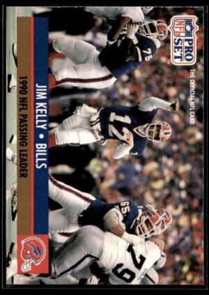 _10 1991 Pro Set Buffalo Bills #8A Jim Kelly
