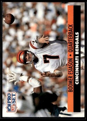 1991 Pro Set Cincinnati Bengals #111 Boomer Esiason