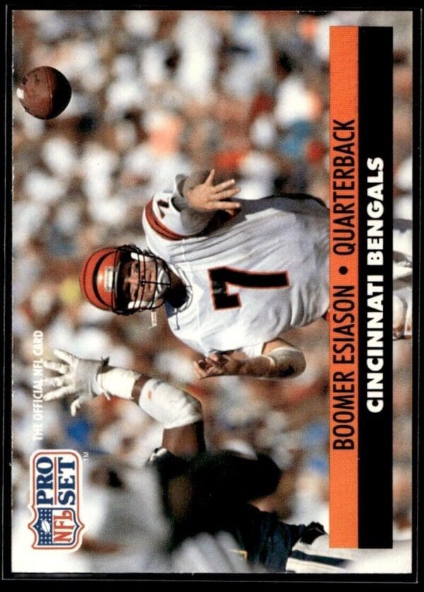 1991 Pro Set Cincinnati Bengals #111 Boomer Esiason