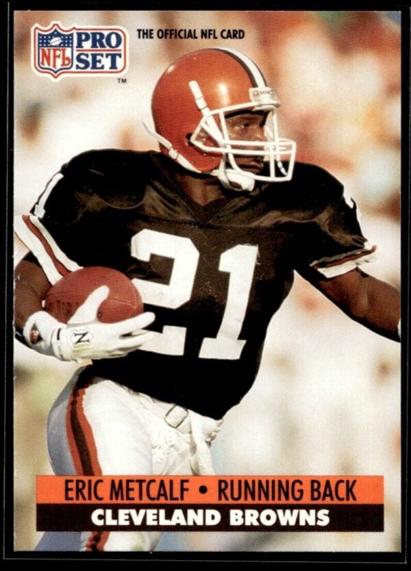 _10 1991 Pro Set Cleveland Browns #123 Eric Metcalf