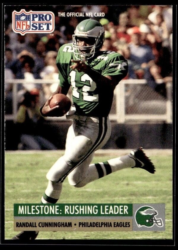 1991 Pro Set Philadelphia Eagles #24 Randall Cunningham