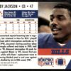 1991 Pro Set Buffalo Bills #77 Kirby Jackson RC Rookie
