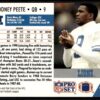 1991 Pro Set Detroit Lions #152 Rodney Peete