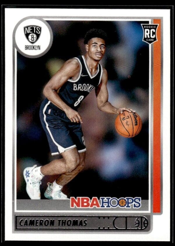 2021 NBA Hoops Brooklyn Nets #231 Cameron Thomas RC Rookie