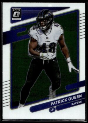 2021 Donruss Optic Patrick Queen Baltimore Ravens #130