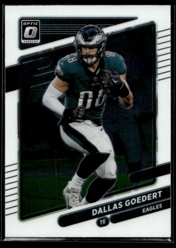 2021 Donruss Optic Dallas Goedert Philadelphia Eagles #8