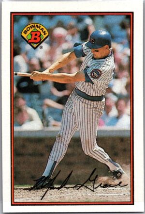 _10 1989 Bowman Chicago Cubs #291 Mark Grace