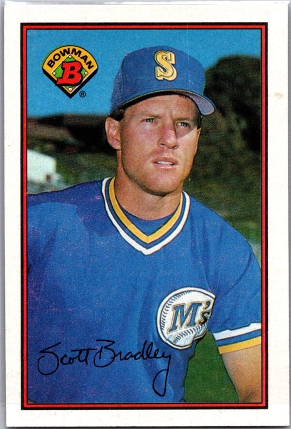 1989 Bowman Seattle Mariners #209 Scott Bradley